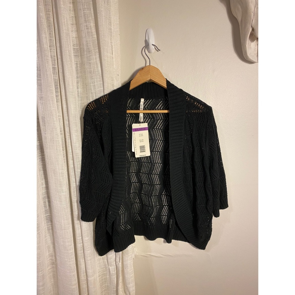 Crop Overlay Sweater